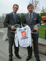 Valverde y Unzúe reciben sus premios en Paris